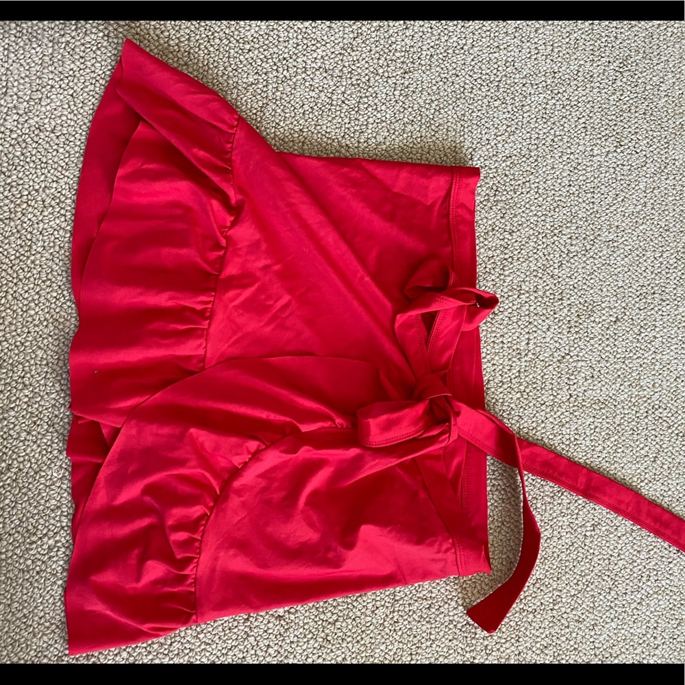 J crew tie swim cover up
